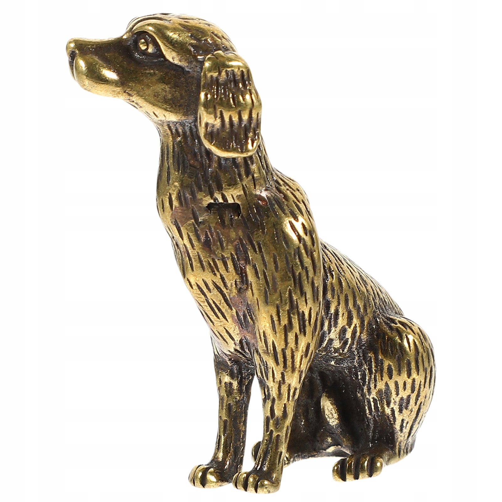 Dekoracja psa Mosiężne posągi Antyczne dekoracyjne Marka bez marki