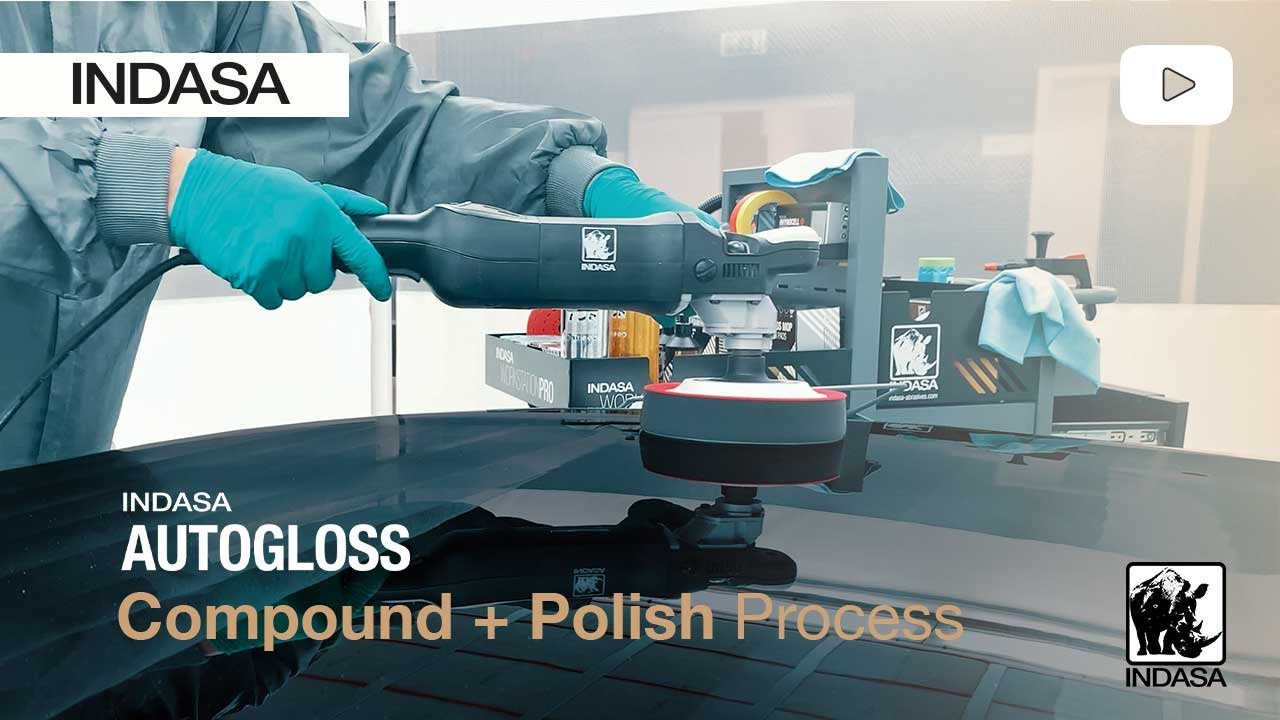 INDASA AUTOGLOSS COMPOUND PLUS Pasta Polerska 1kg Weight with packaging 1 5 kg