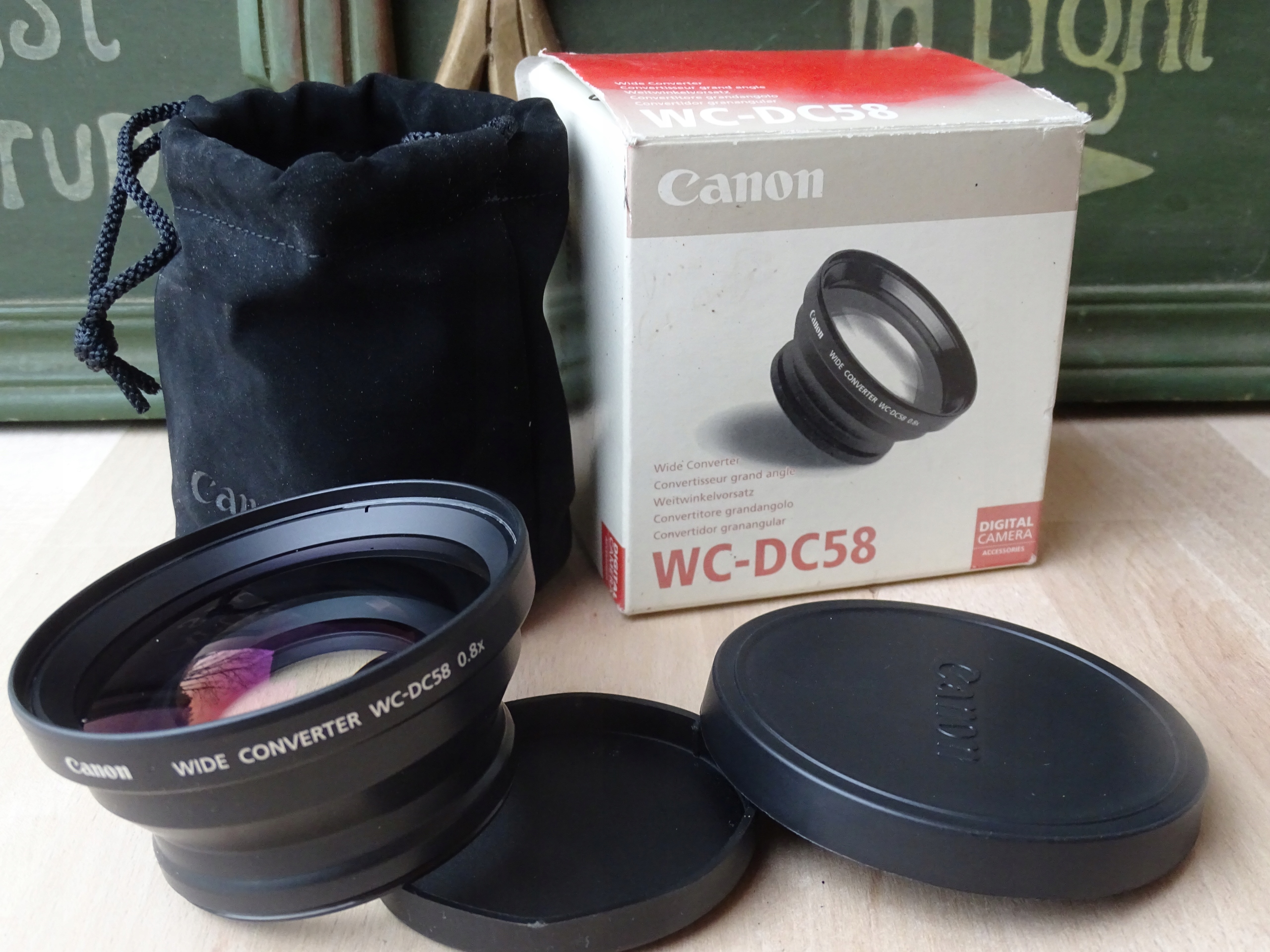 Konwerter Canon WC-DC58 58mm dla Powershot G1 G2