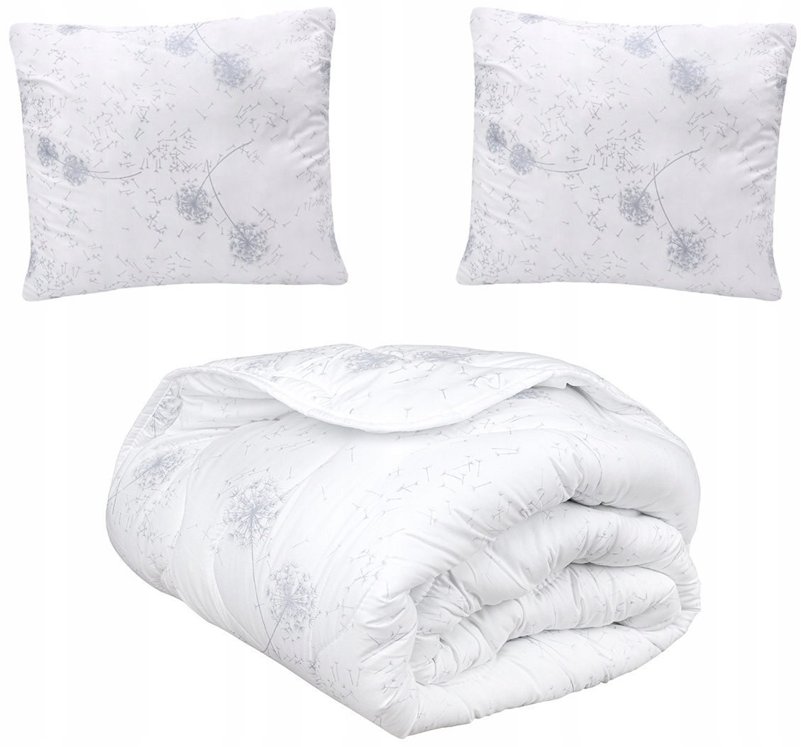 KOŁDRA CAŁOROCZNA 200X220 I PODUSZKI 70/80 KOMPLET