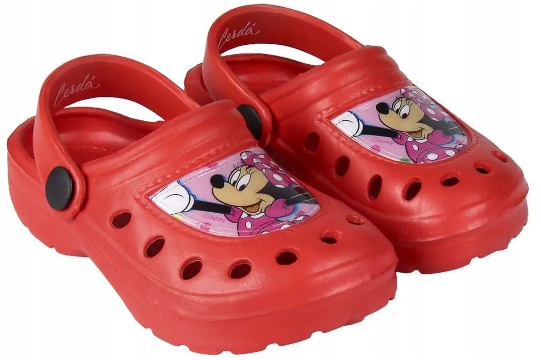 

Klapki typu crocs Myszka Minnie 28/29