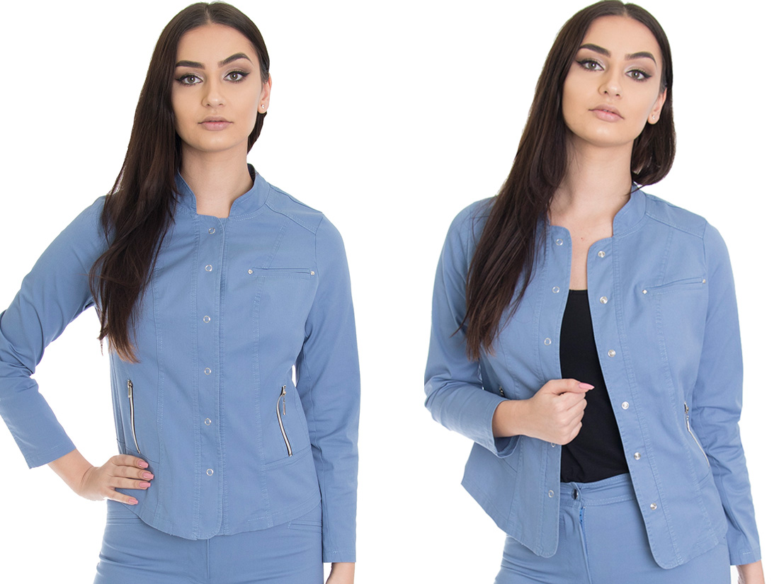 k5 ŻAKIET KURTKA BAWEŁNA STÓJKA (38-52) r.40