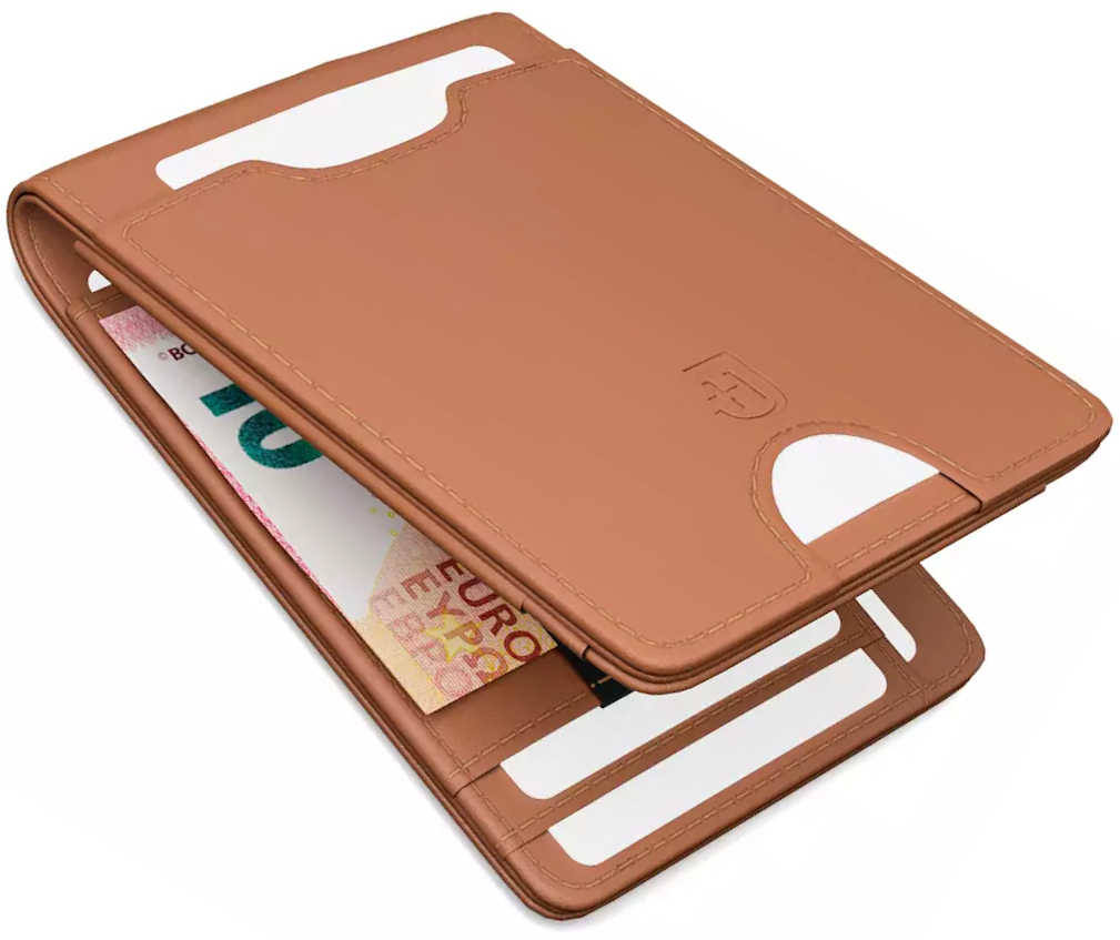 James Hawk Camel – Peněženka s gumičkou na karty, Rfid