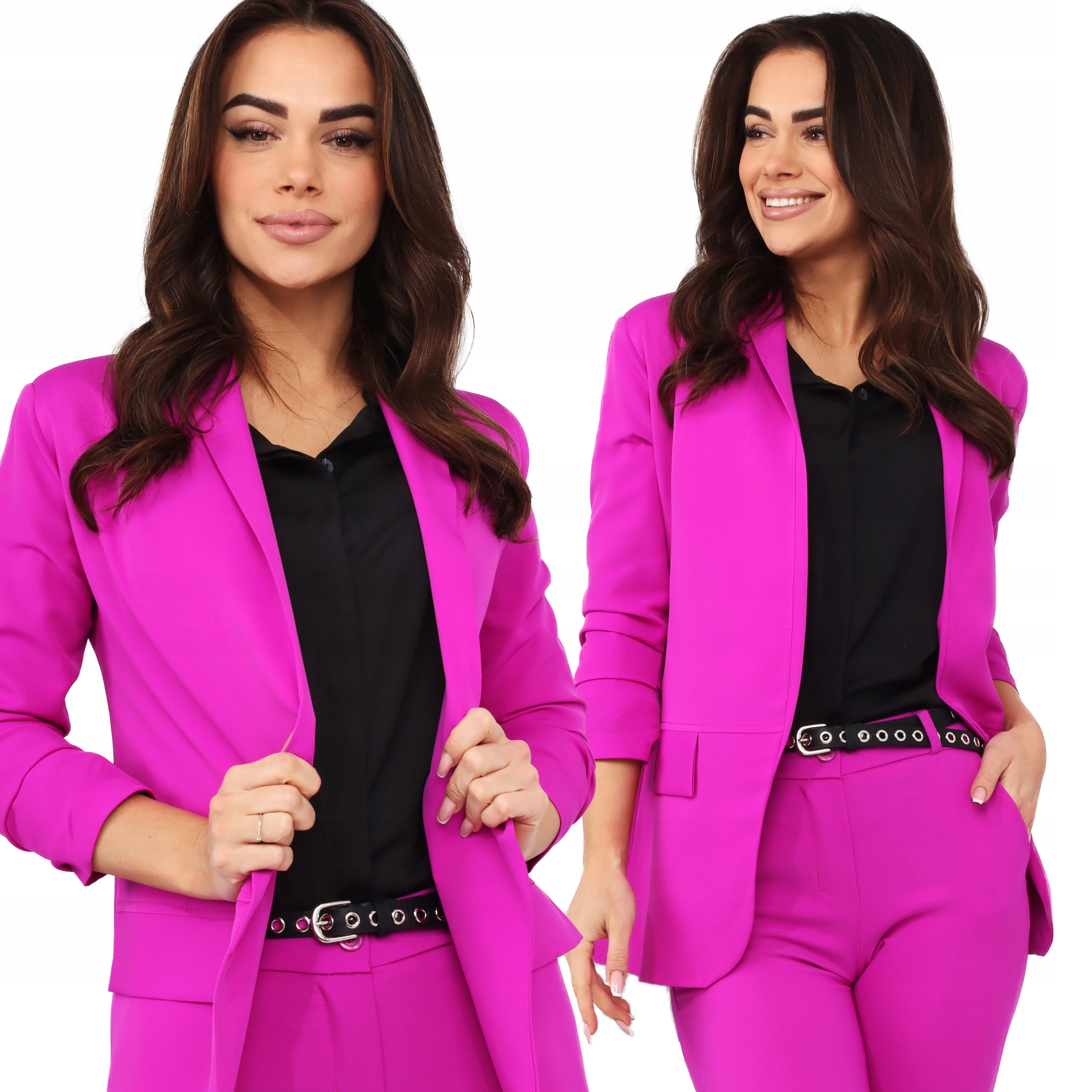 

Żakiet Damski Marynarka Narzutka 48/50 4XL/5XL Fuk