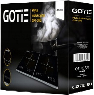 PŁYTA INDUKCYJNA DWUPALNIKOWA KUCHENKA PRZENOŚNA Model GPI-200