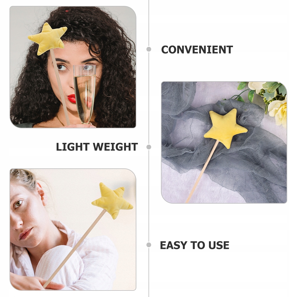 FAIRY GIRLS TOYS STAR-SHAPED STICK Marka bez marki