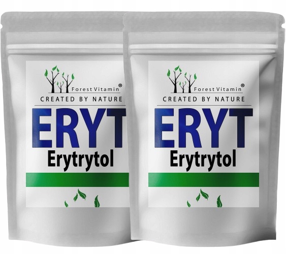 Levně Erytrytol 1kg Erytrol Přírodní sladidlo bez kalorií Náhrada cukru Forest