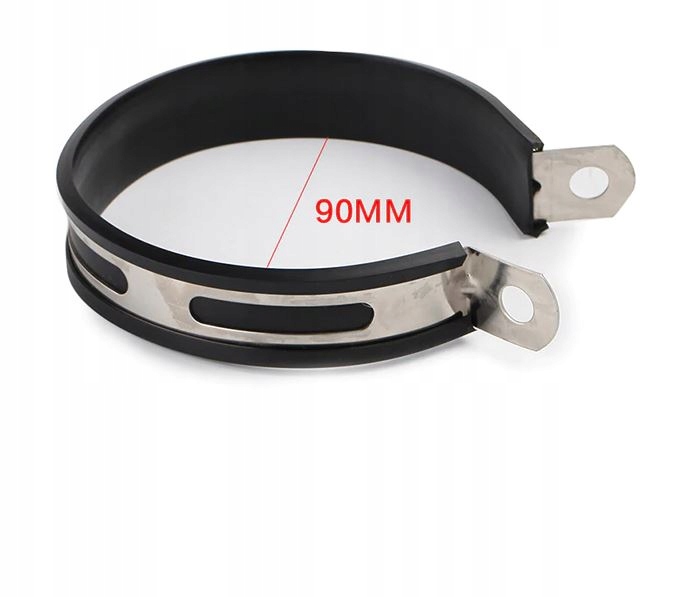 Obejma Wydechu Opaska Tłumika 90mm Uniwersalna EAN (GTIN) 5903862520899