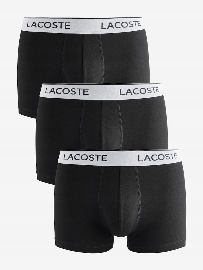 Męskie Bokserki Majtki Lacoste 3 Pak rozm. L