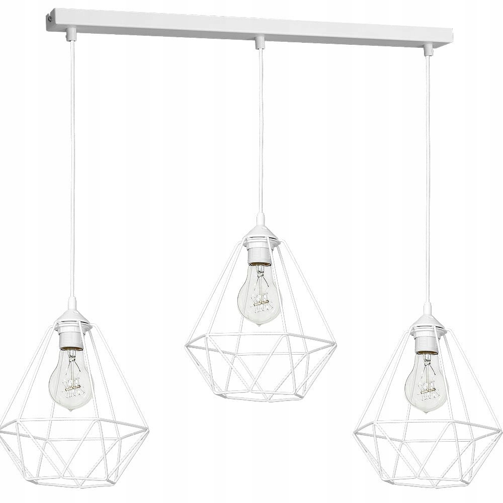 Závesná lusterová lampa 3x60W Basket Milagro