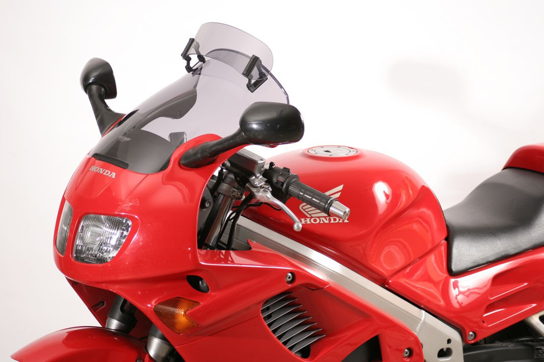Sklo Mra Honda Vfr 750 F Rc 36, RC36, 1994-1997, forma Vt, tónovaná