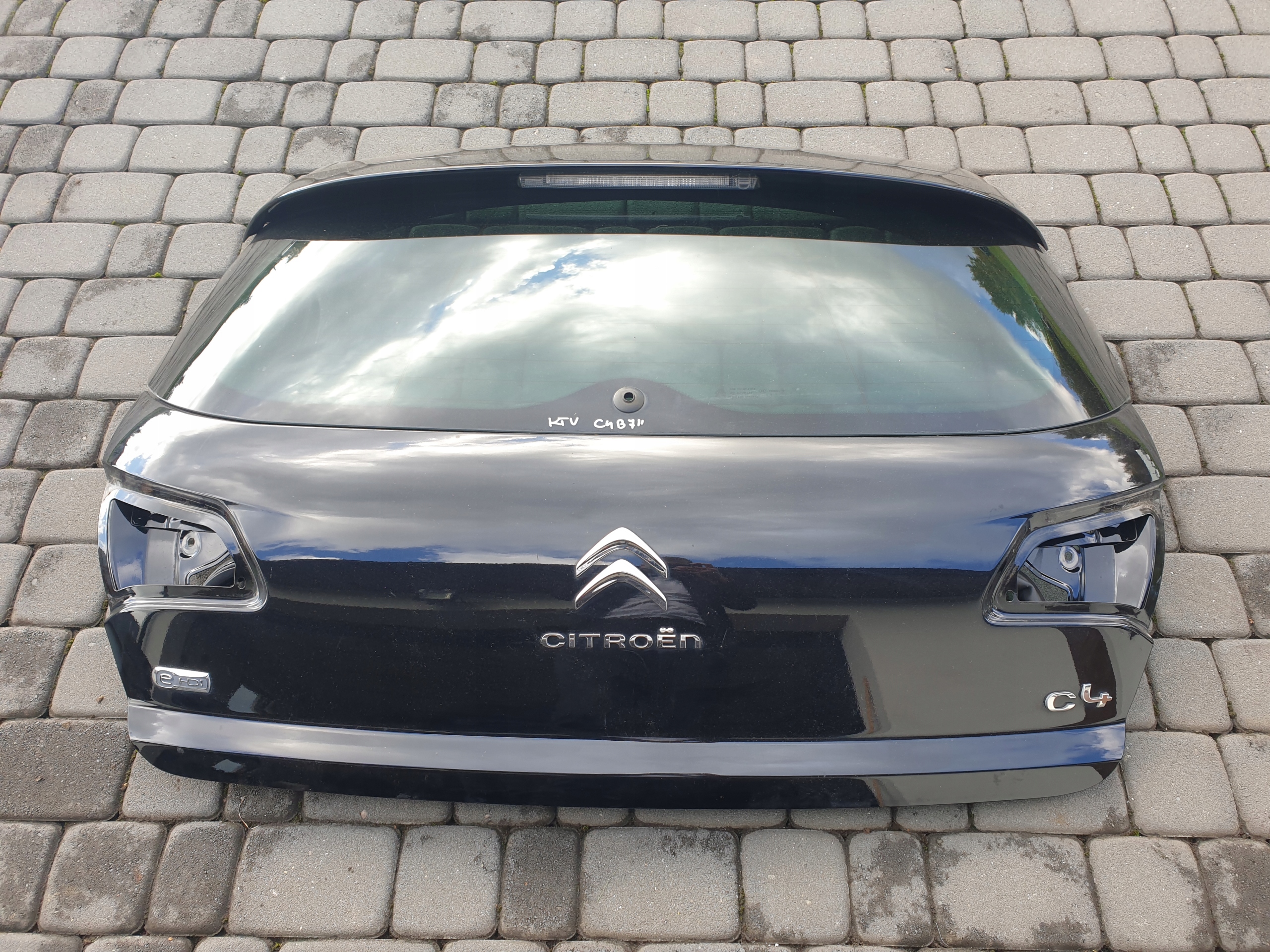 boot doors window CITROEN C4 B7 II 2010-2018 KTV