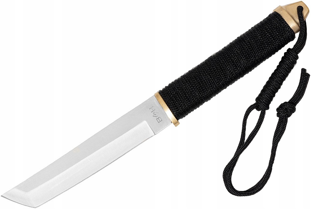 Nóż Bsh Tanto 440 Full Tang Oplot Linka Cordura N629F