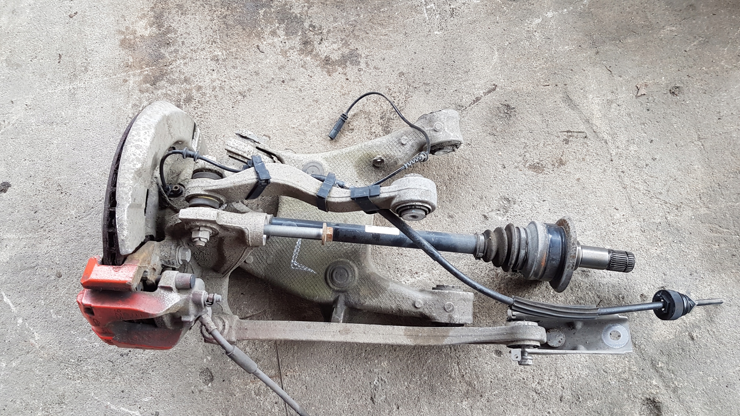 ZAWIESZENIE TYLNE LEWE BMW F01 F02 F04 7566075