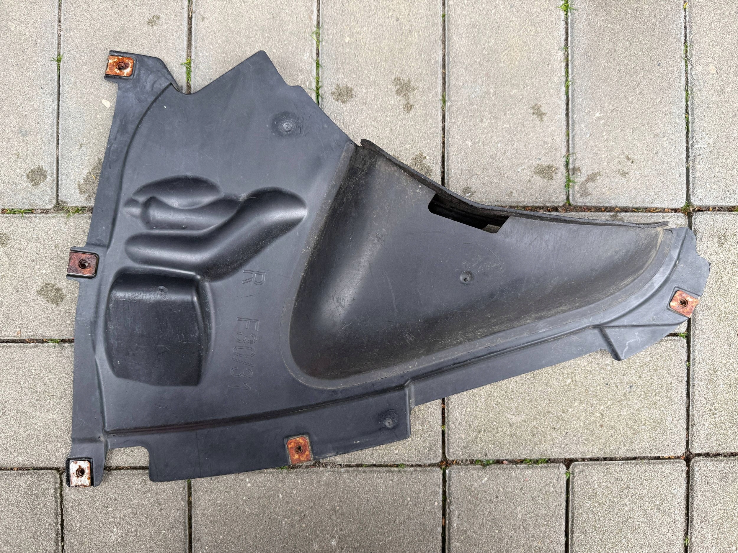 Bmw F30 F31 cover mudguard right front front