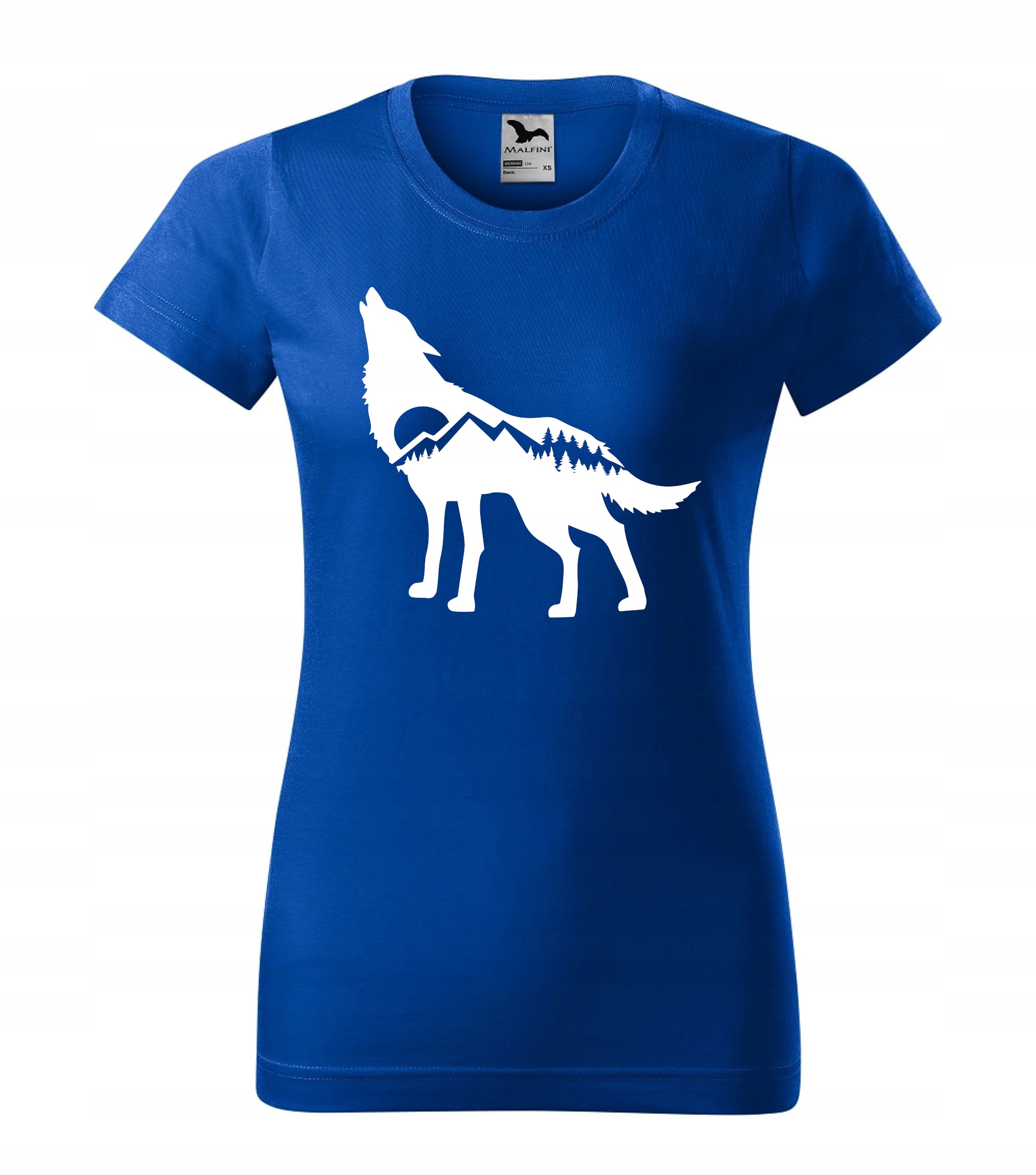 KOSZULKA Z WILKIEM DAMSKA WILK WOLF JAKOŚĆ - S