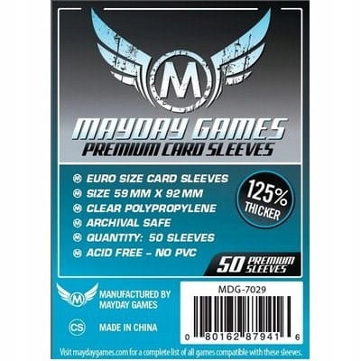 Koszulki Mayday Standard Euro Premium 59x92mm