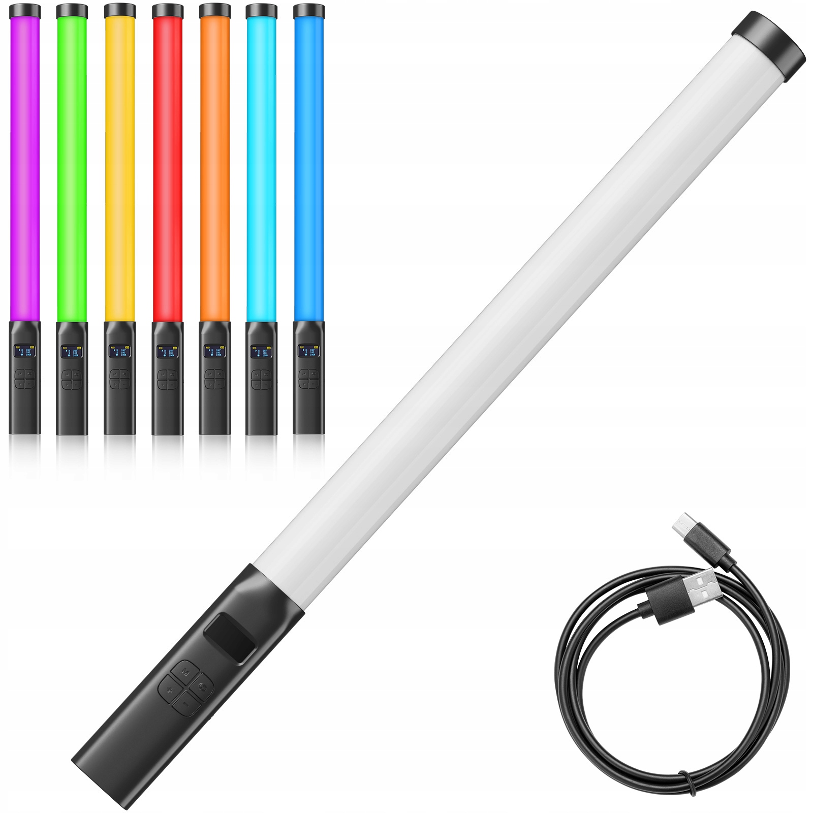 Diodová lampa Tuba Led Osvětlení Meč Světelný Ulanzi VL119 Rgb 2600 mAh