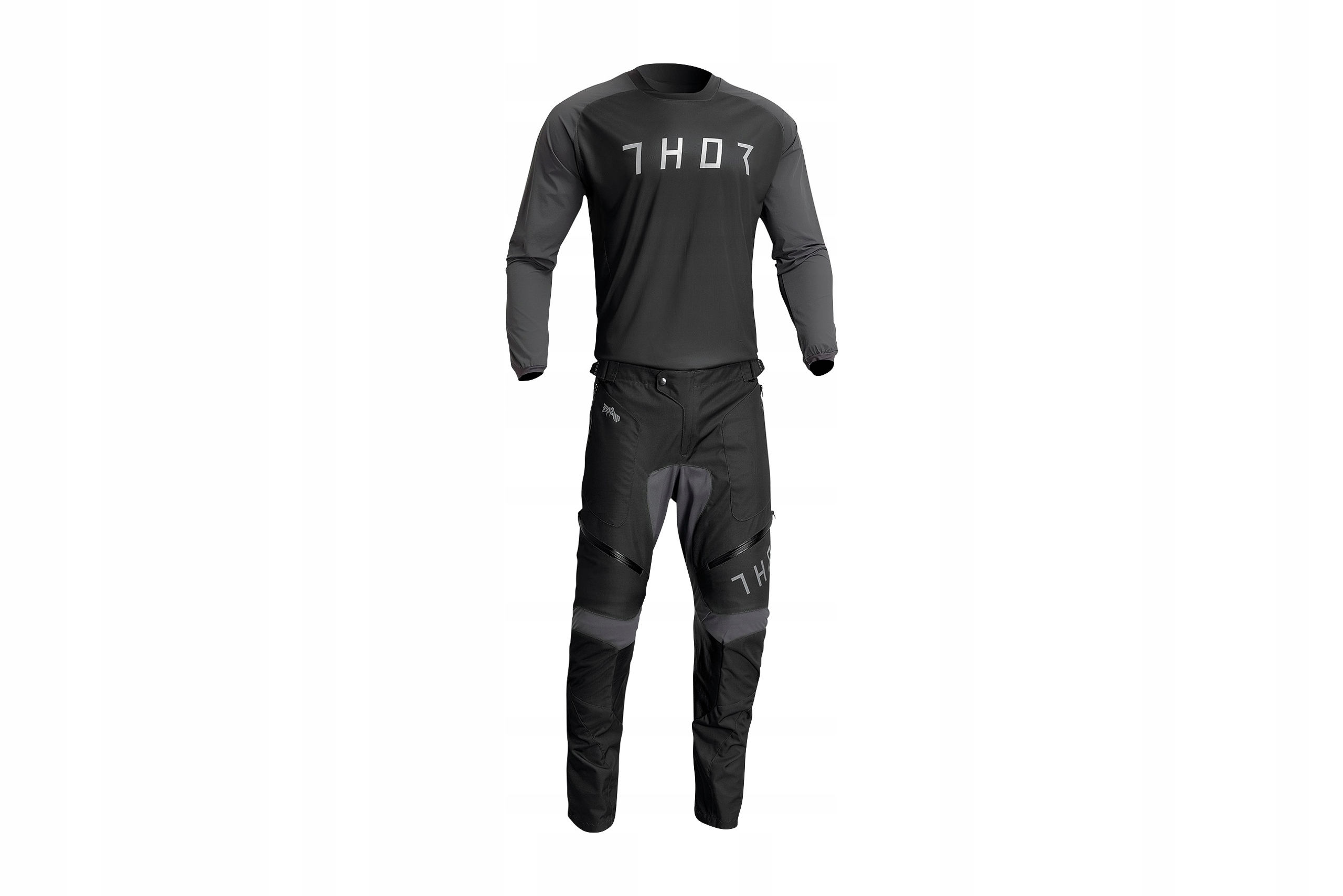 Thor Terrain bluza cross enduro czarny/szary L Rozmiar L