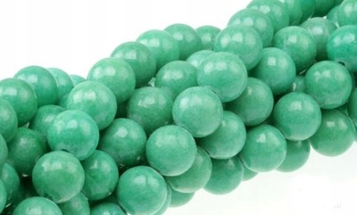 KM2144N Kamień Jadeit Kula 10mm Sznur 39cm