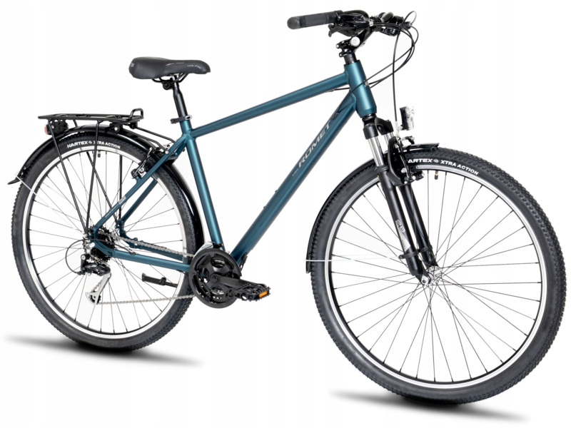 Rower trekkingowy Romet Wagant Suv H Pv B U18 28 cali Zielony