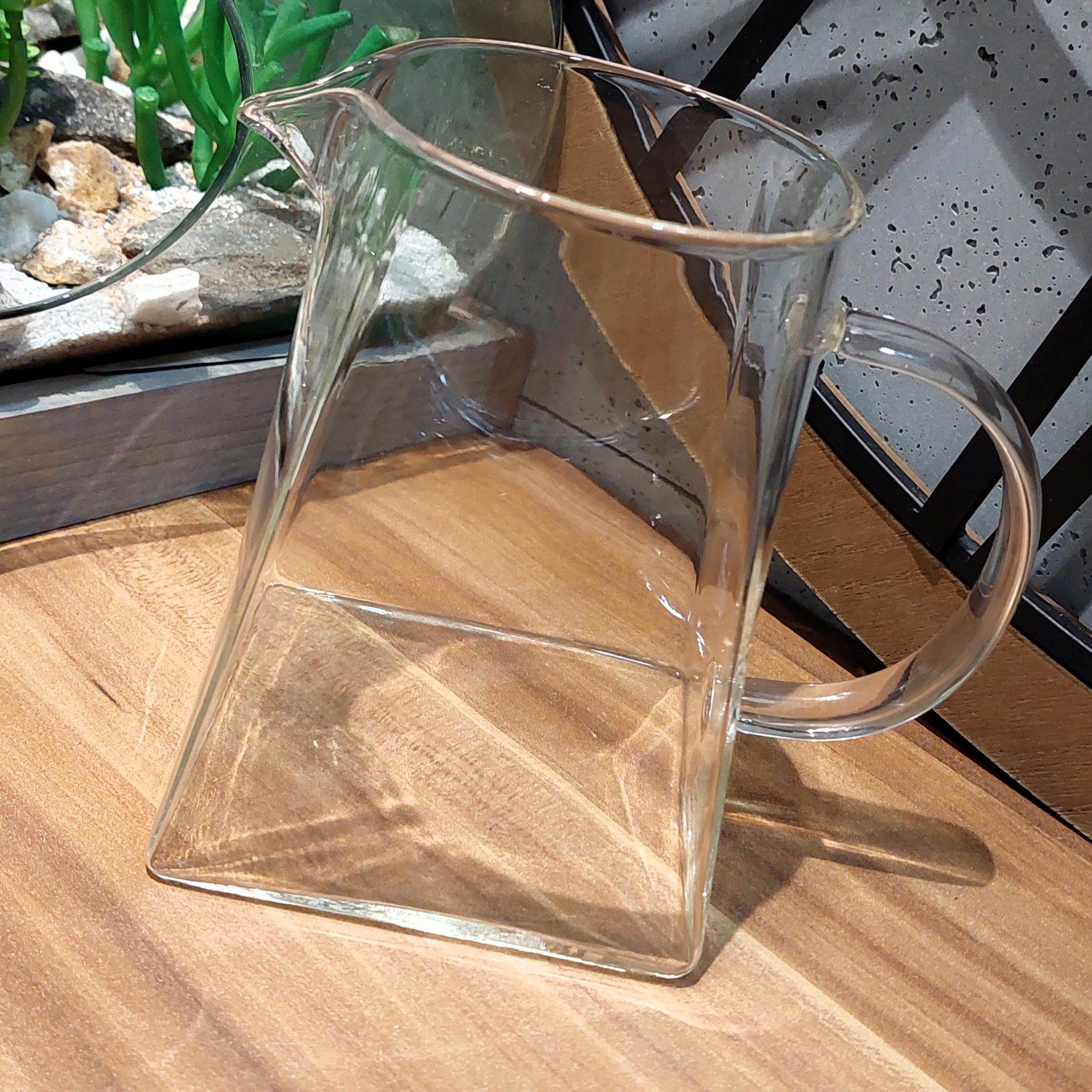 Dzbanek 550 ml Imbryk Czajniczek Żaroodporny Prezent Dzień Kobiet Upominek Materiał szkło