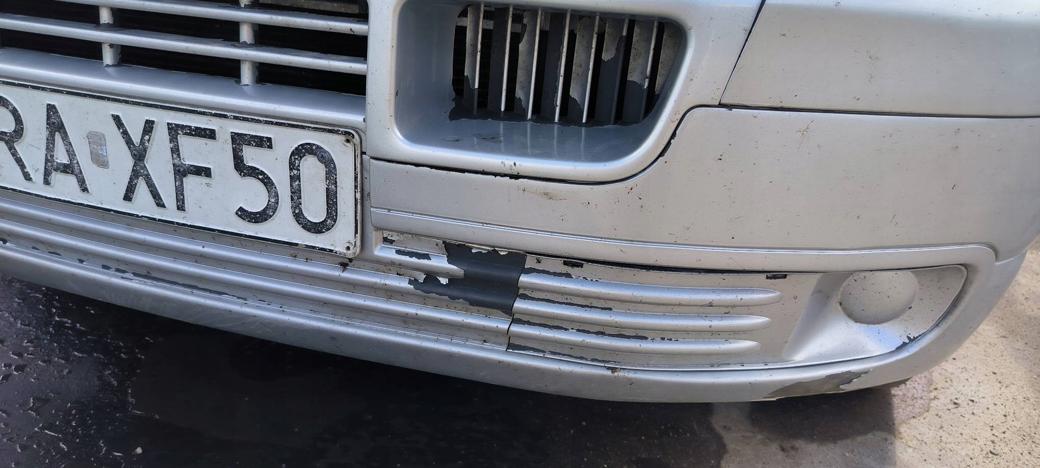 bumper front LA7W VOLKSWAGEN TRANSPORTER T5 CARAVELLE