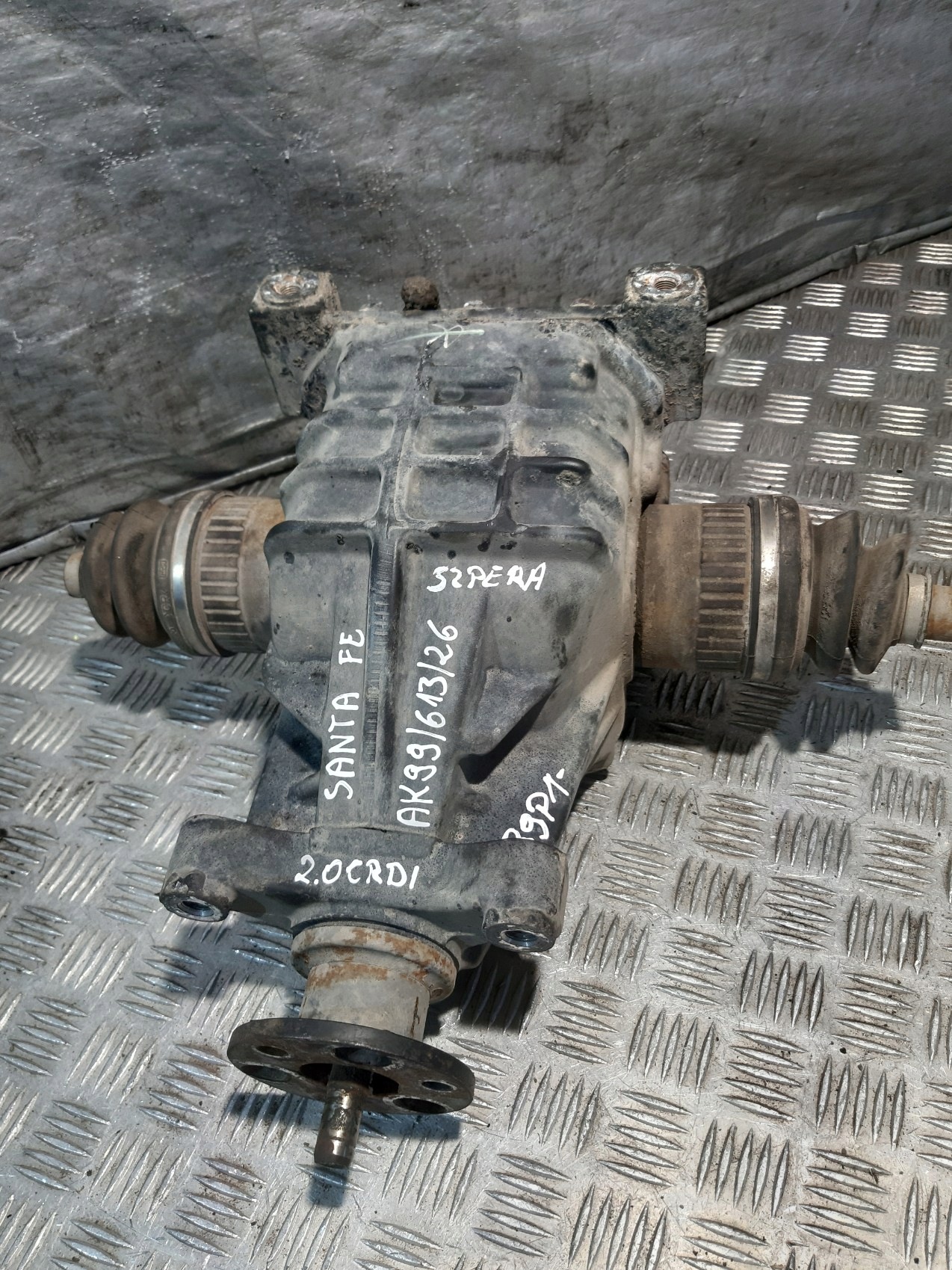 differenziale differenziale posteriore SM 4WD 3,800R LSD HYUNDAI SANTA FE e 2.0 CRDI