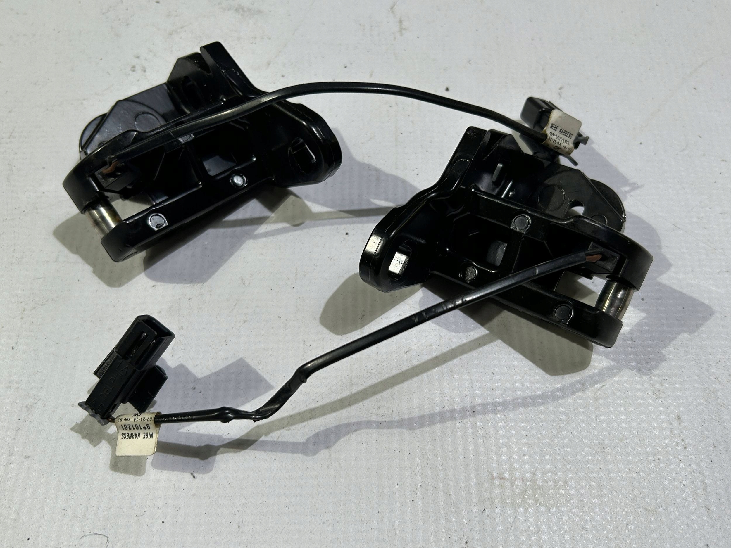 lock rygiel latch roofs Chevrolet Corvette C7 Cabrio 2014r