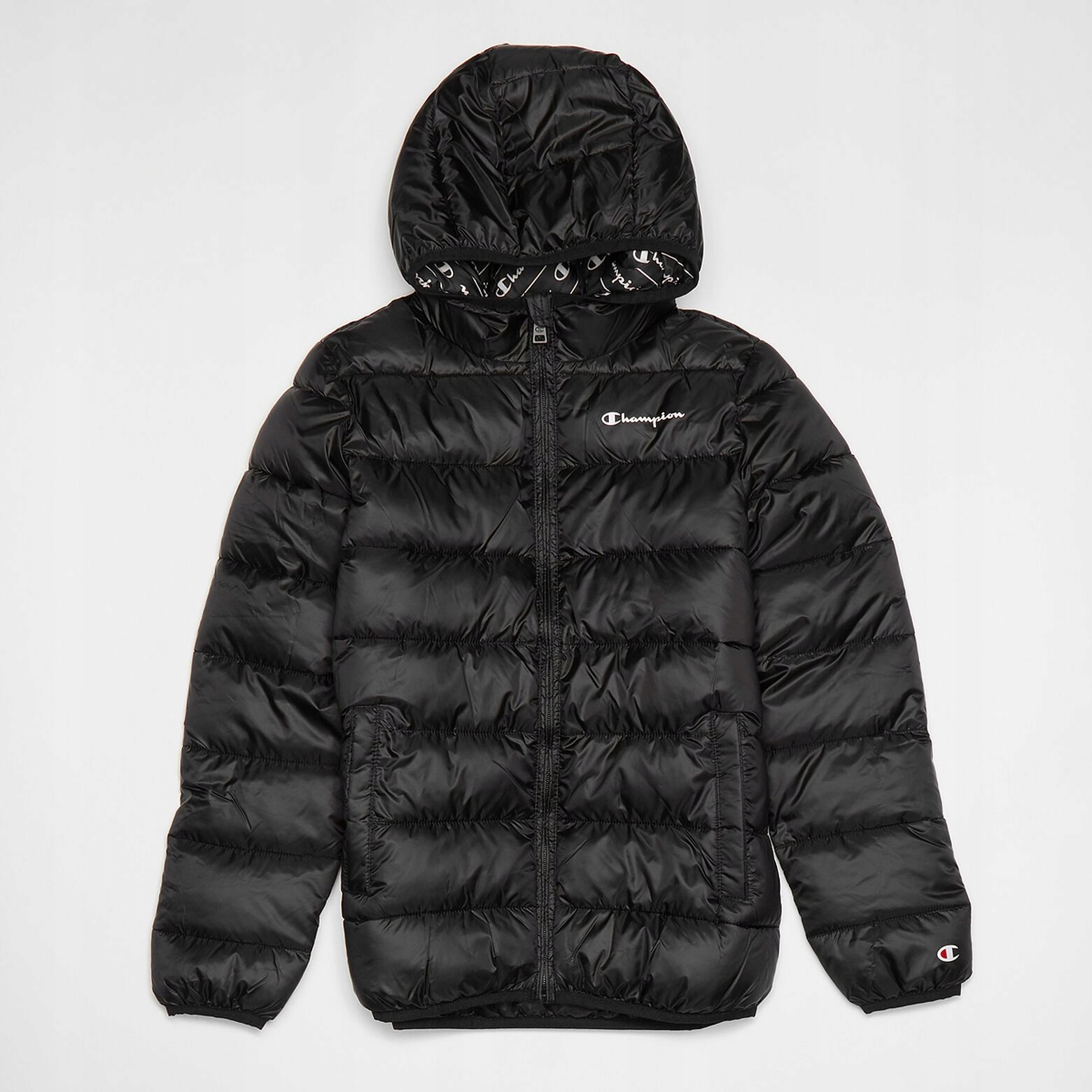 KURTKA CHAMPION HOODED COAT 306197-KK002 R.150/155