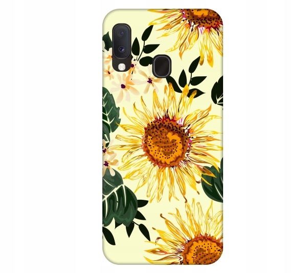 

Etui pokrowiec do Samsung Galaxy A20e Kwiat zólty