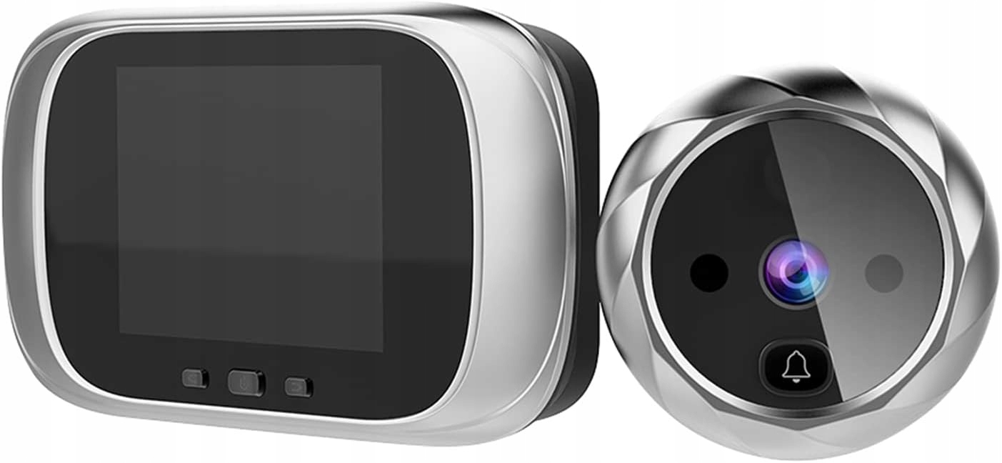 Digitální kukátko na dveře, Kamera, 2,8palcový LCD displej
