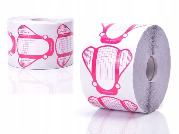 Szablon Formy Do Przedłużania Paznokci Manicure Żelu Akrylu Summer 500 szt. Kod producenta 5903802816327