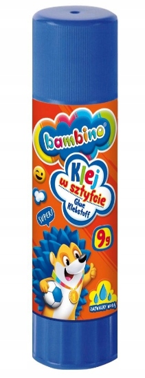

Klej szkolny w sztyfcie Bambino 9 g