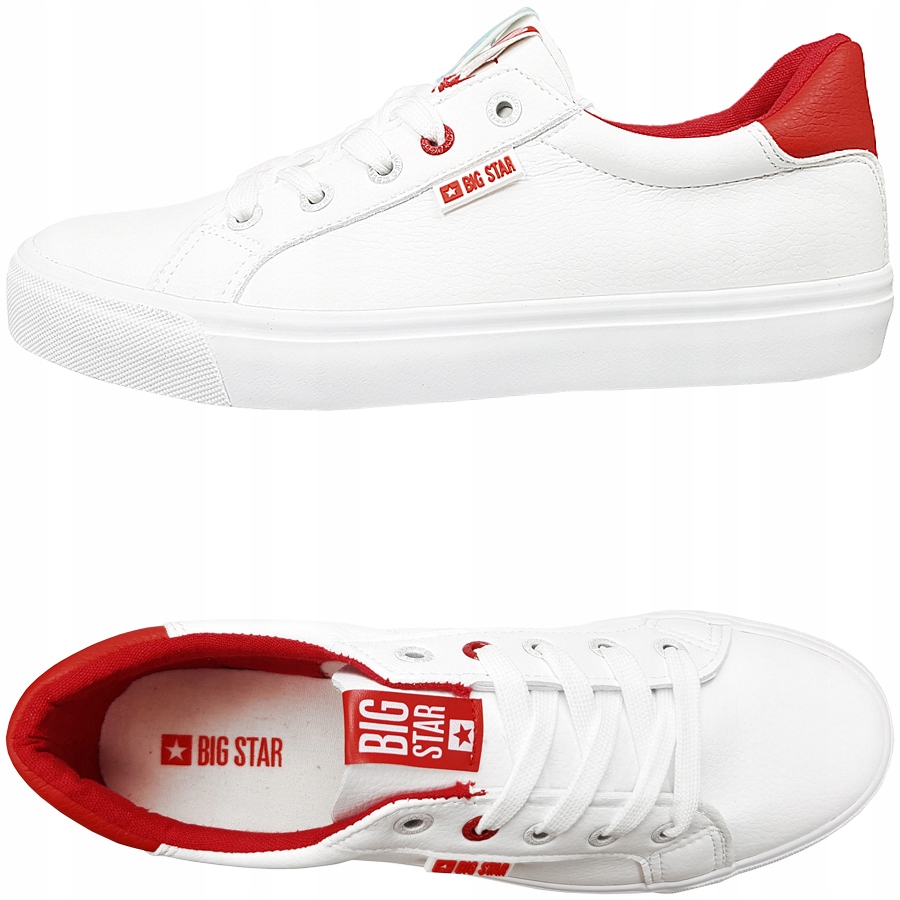 

Trampki damskie Big Star białe buty EE274311F 39
