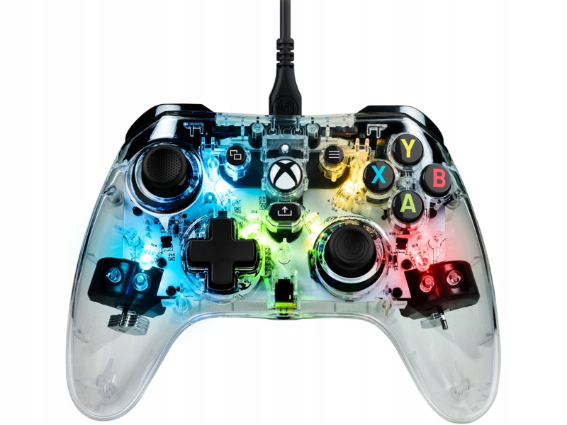 Kontroler Nacon Evol-X Pro Rgb Przezroczysty