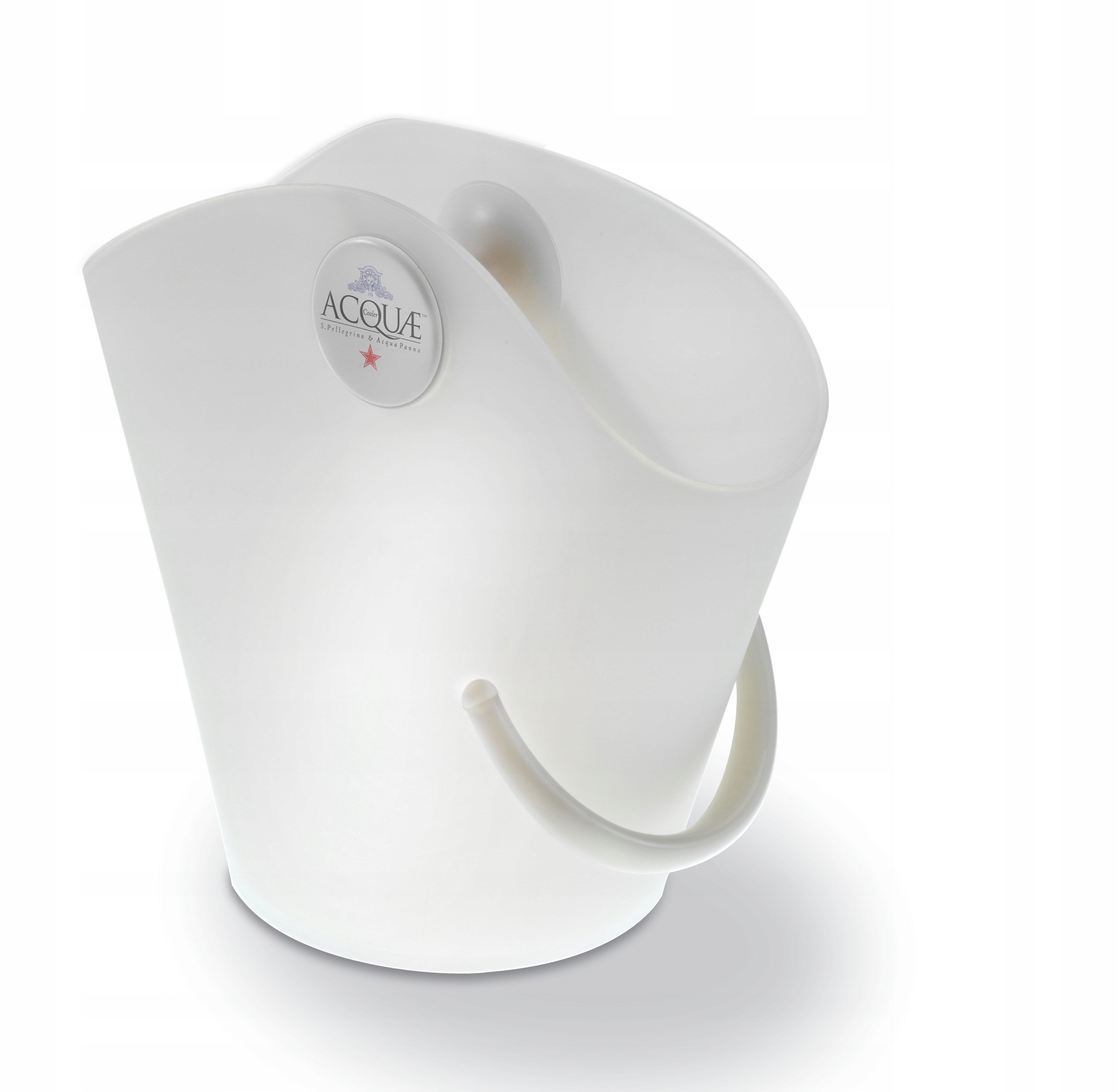 Alessi Chiringuito Nádoba Chladič na víno, šampaňské s rukojetí Bílý