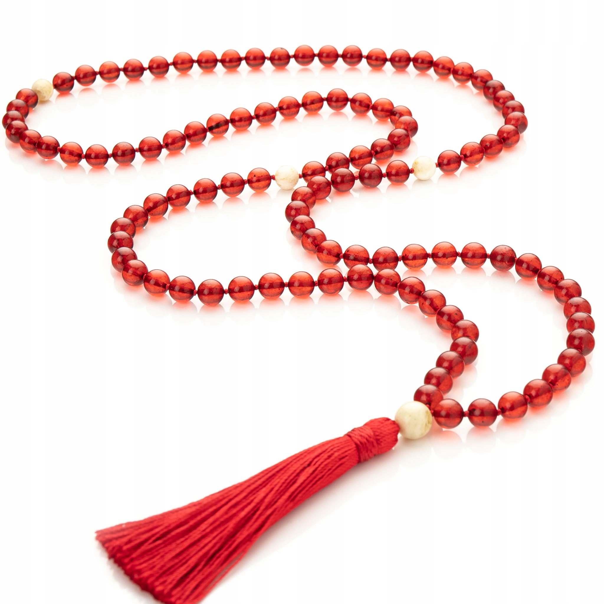 Mala 108| Jantarový buddhistický růženec| Jóga|