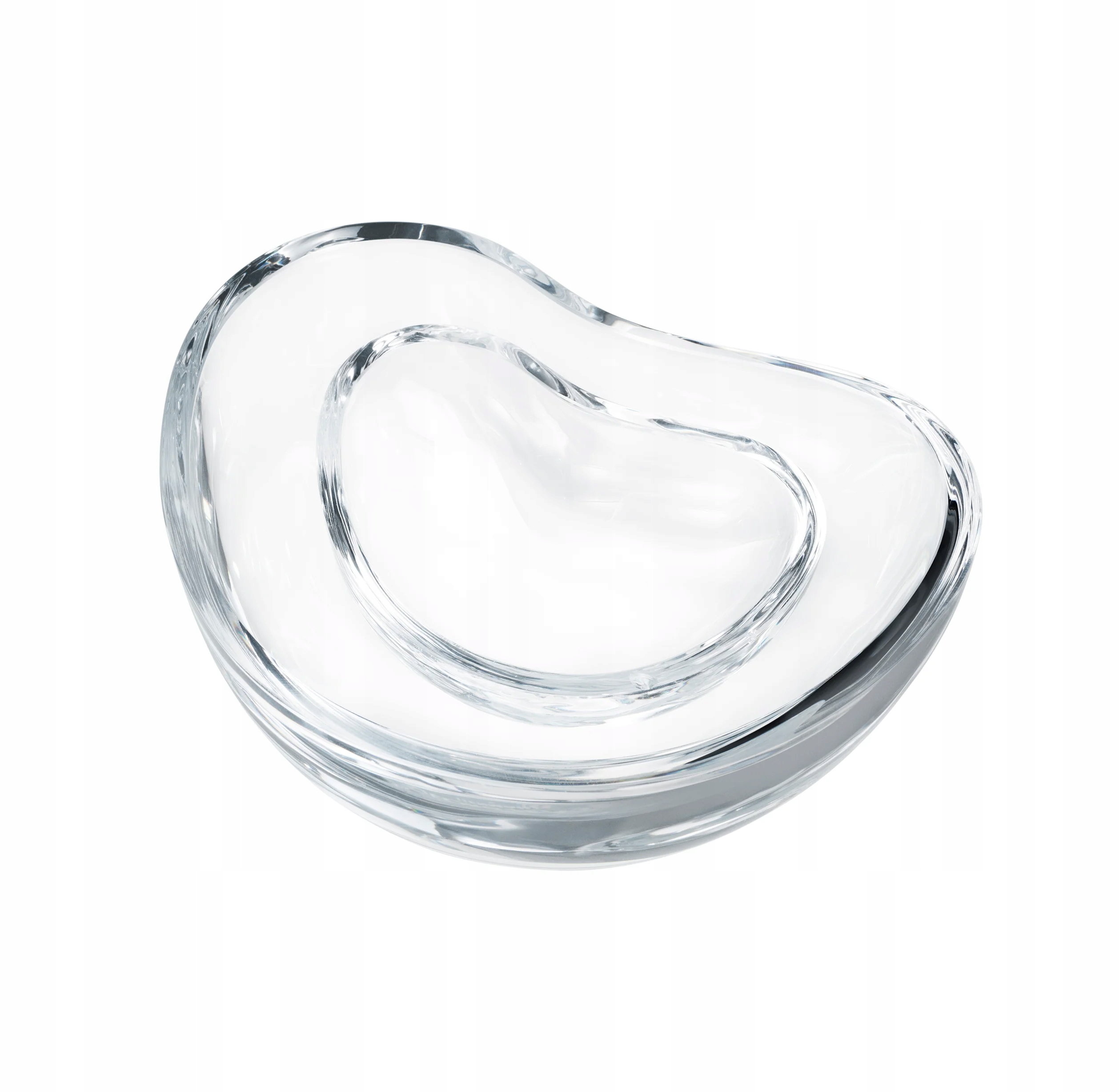 Georg Jensen Indulgence Kryštálová misa Nádoba na servírovanie kaviáru