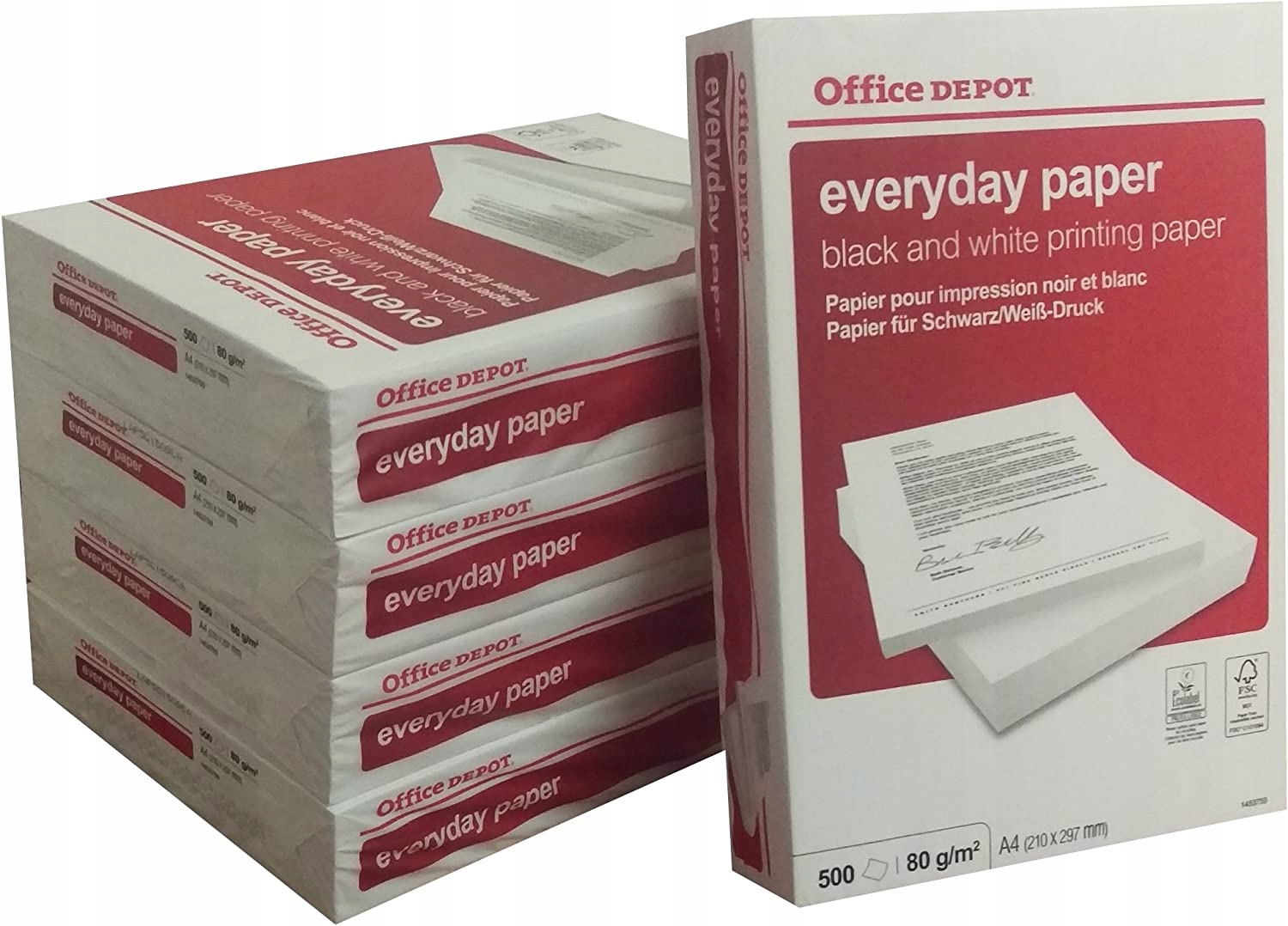 

Papier Ksero A4 Biały 80G Karton 5RYZ