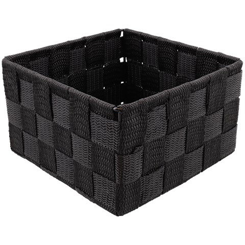 

Koszyk Kosz Organizer Pojemnik 17x17cm S Czarny
