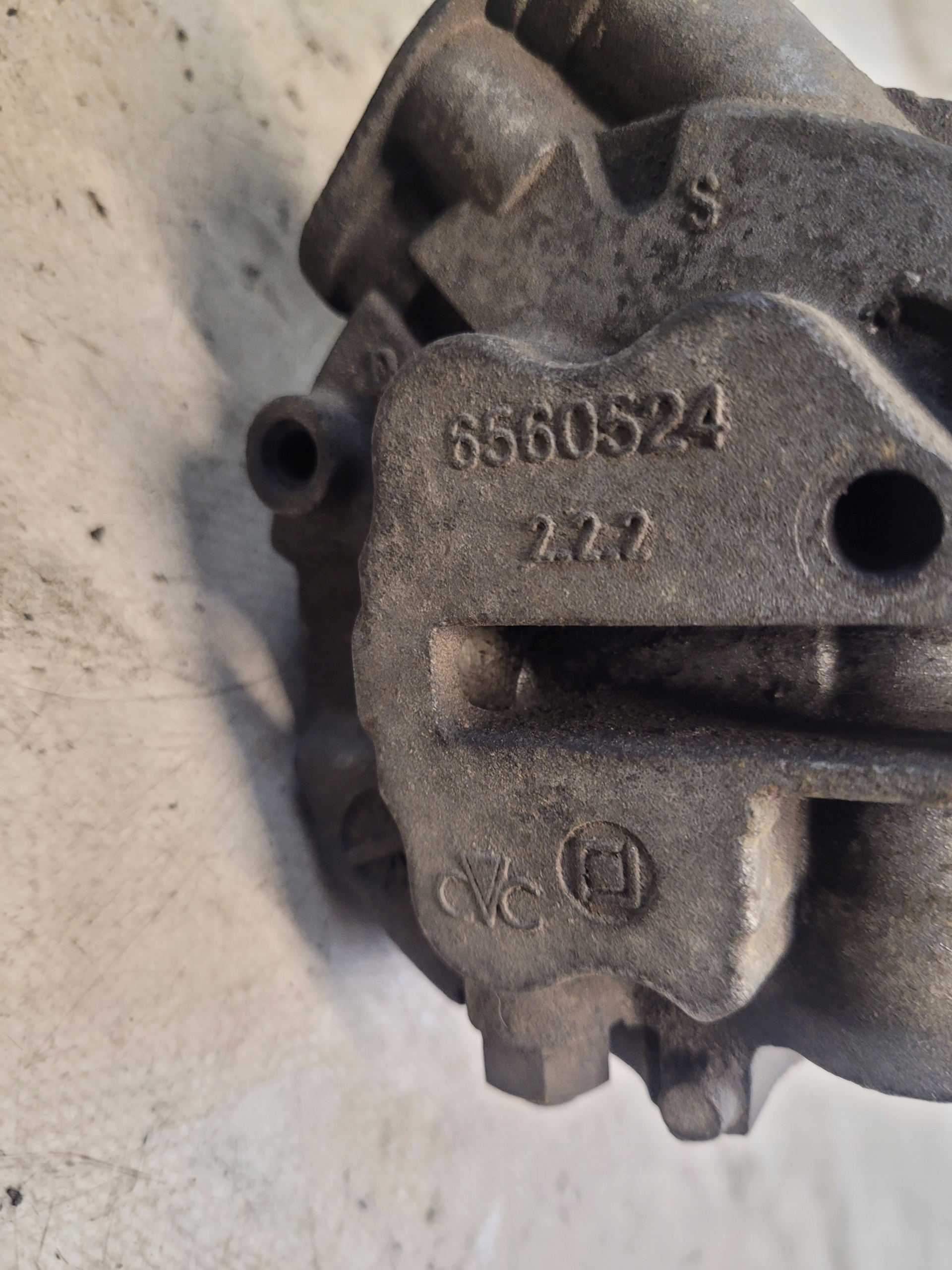compressor compressor; of the air conditioning 6560524 CITROEN JUMPY and 2.0B