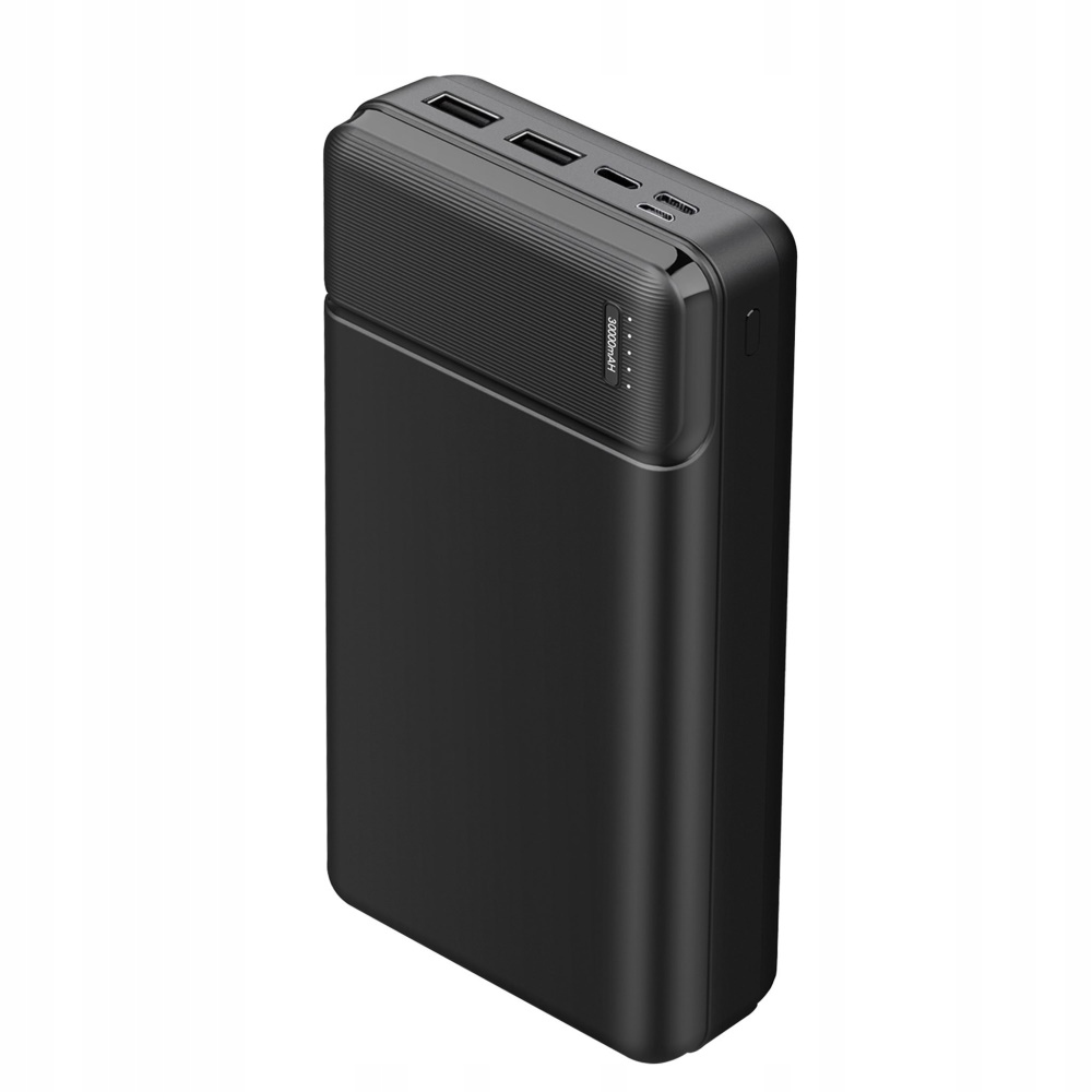 

Powerbank Maxlife 30000 mAh czarny 2xUSB Usb-c