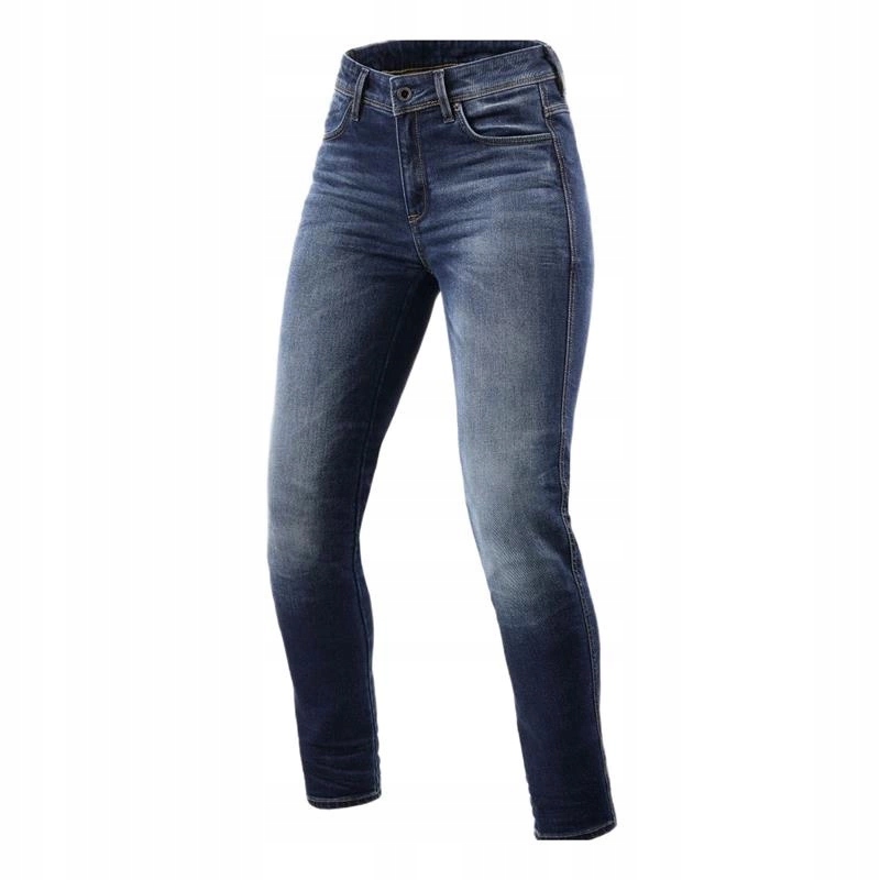 Dámske motocyklové džínsy Revit Marley Lady Medium Blue Used modré