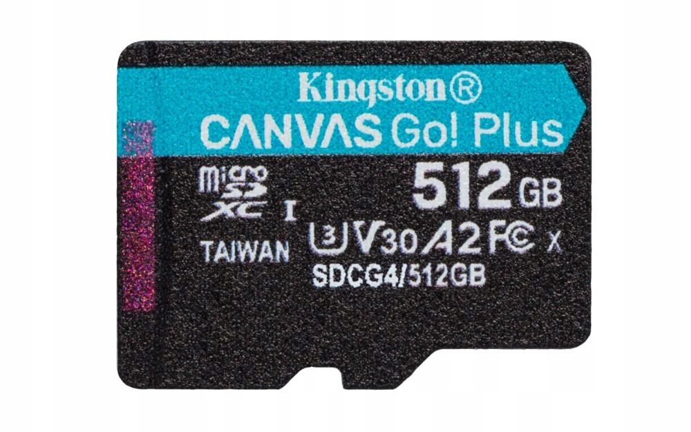 Kingston Canvas Go Plus A2 Micro Sdxc 512GB SDCG4/512GB