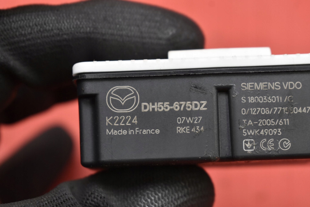 control unit module KLUCZYKA DH55-675DZ MAZDA 2 DE 1.5 16V 103 KM 07-10