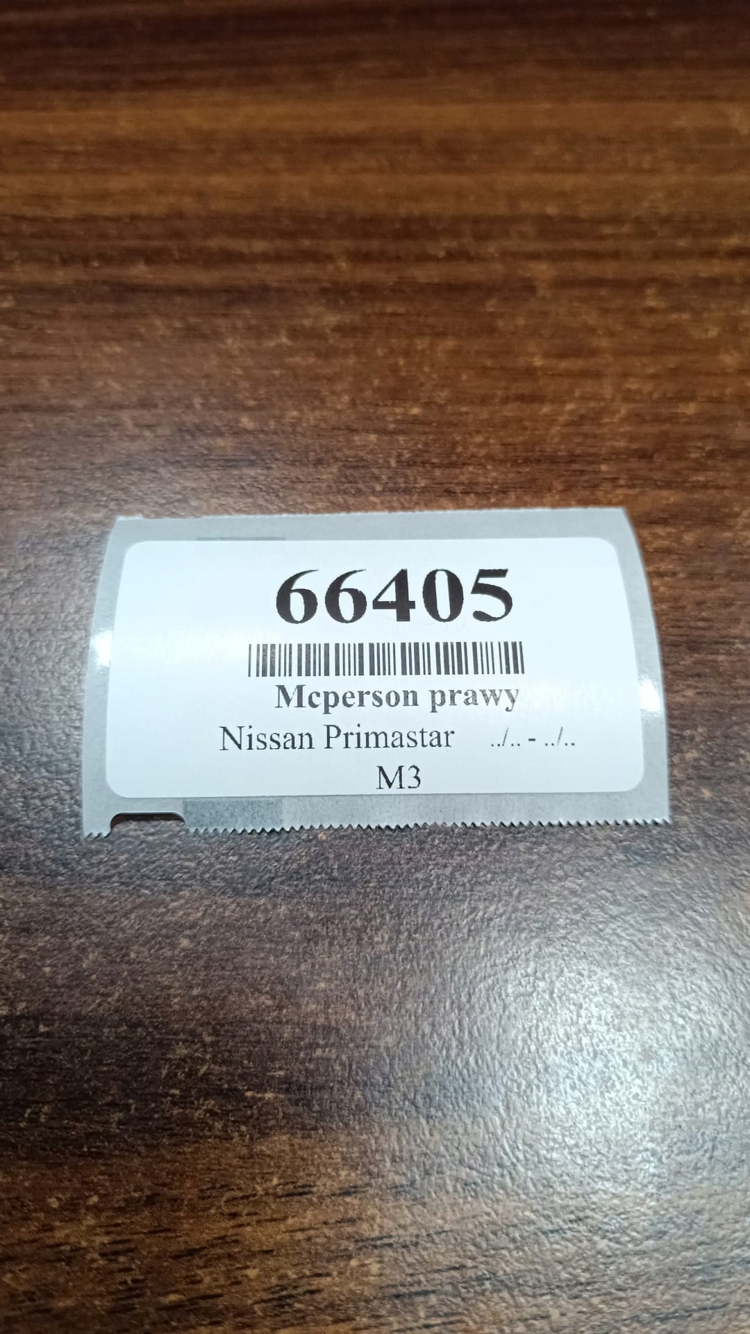 NISSAN PRIMASTAR 1.9 DCI McPherson right front