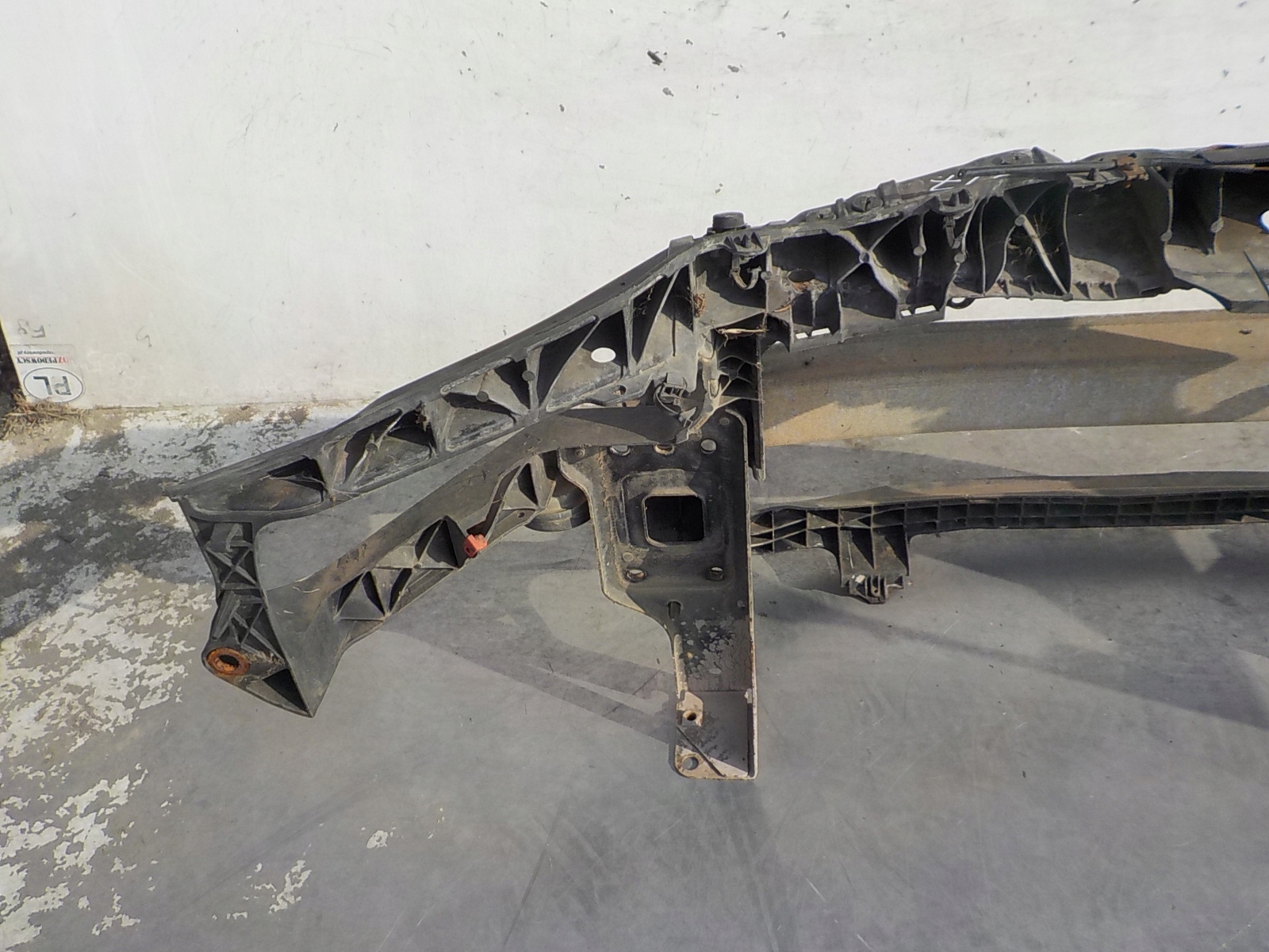 697 OPEL CORSA D support panel for radiators sider radiator