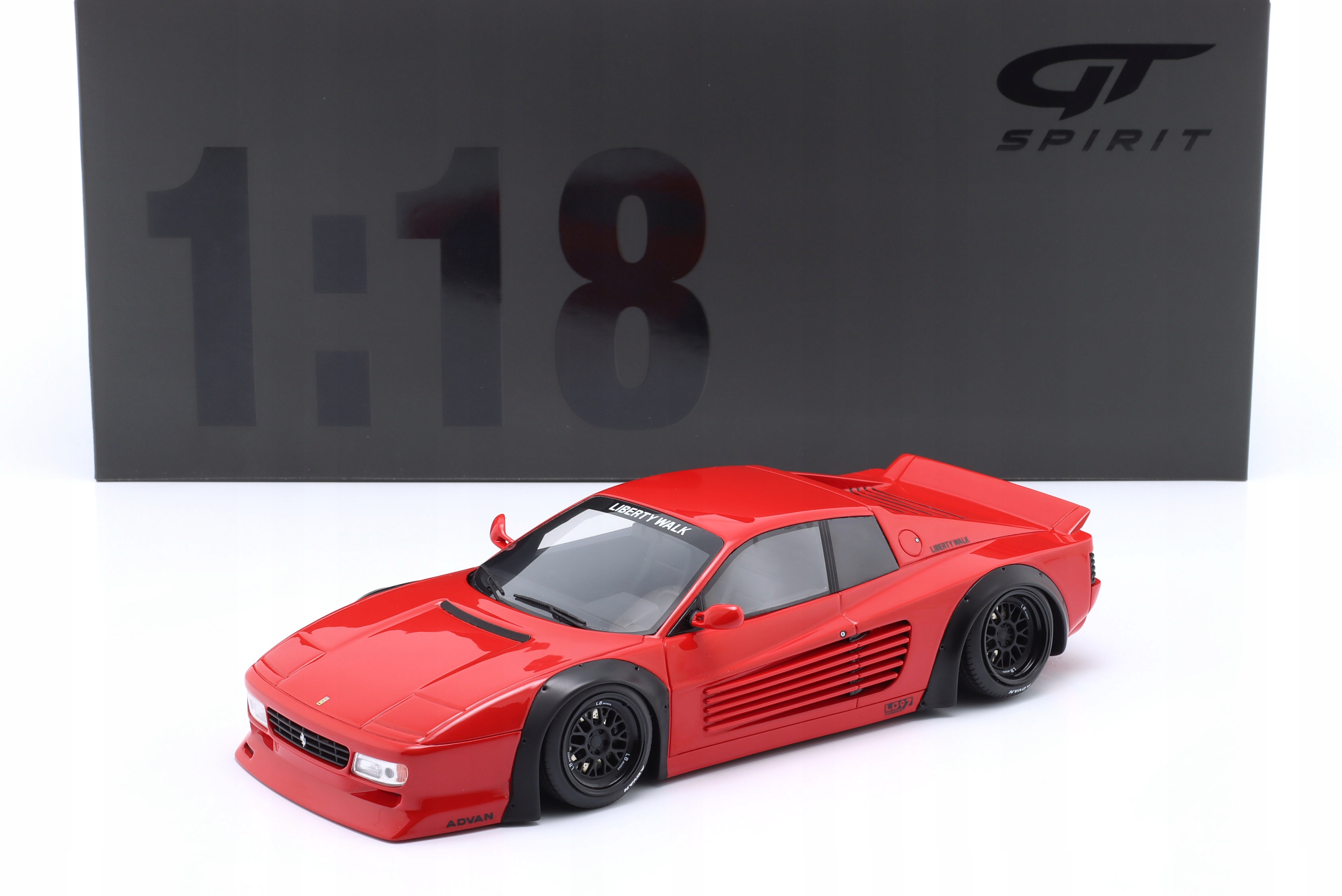 Gt Spirit Ferrari 512 Tr Body Kit Lb Works 2021 Corsa Red LE1/1500 1:18
