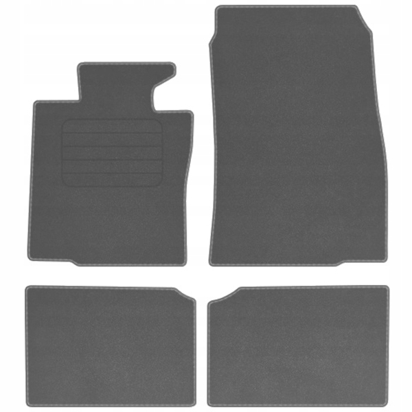 Mini Countryman I R60 2010-2017 Velurové koberce Comfort Šedé stopky